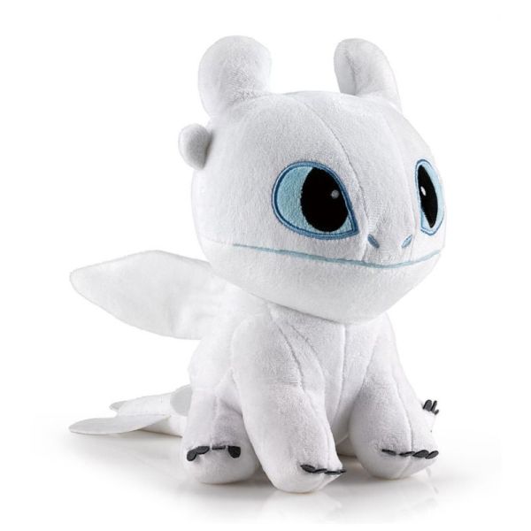 Bouillotte Peluche Furie Éclair | Dragon 🩵 Chauffage micro-onde