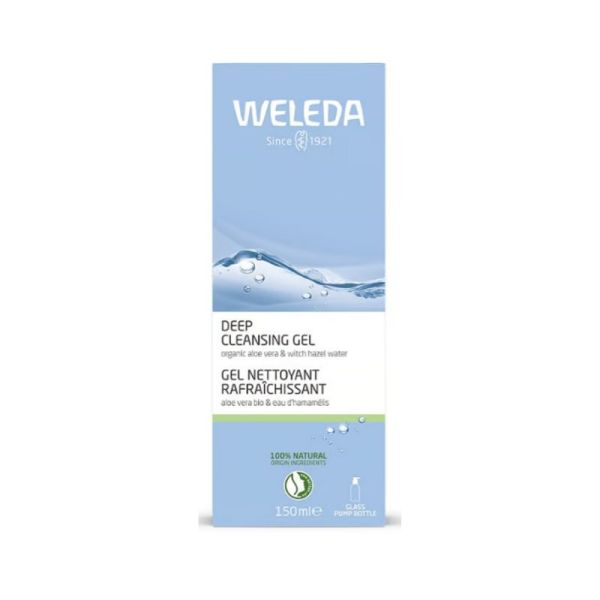 Gel Nettoyant Rafraîchissant Weleda | Peaux normales à mixtes | 150 ml