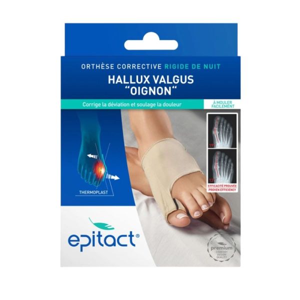 EPITACT Orthèse Hallux Valgus Nuit | Correction progressive | Taille M