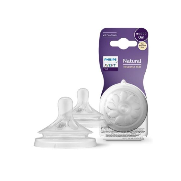 AVENT BIBERON NATURAL RESPONSE ANTI COLIQUE 125ML X2