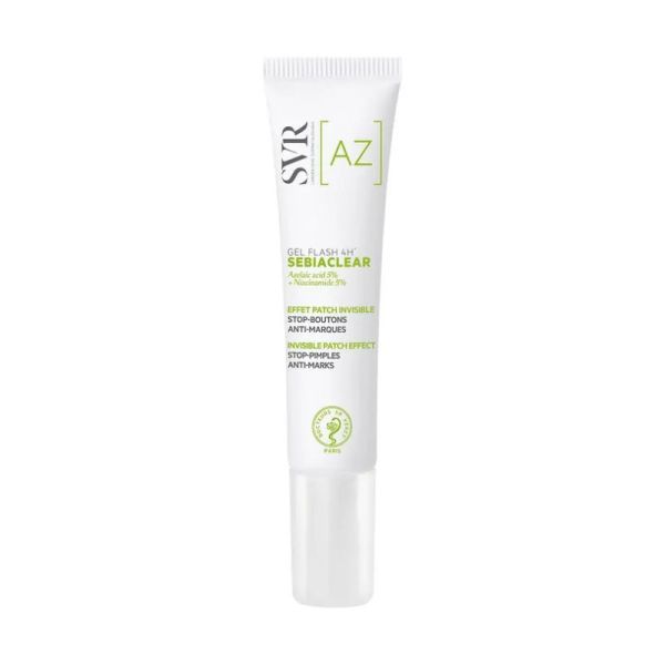 SVR Sebiaclear Gel Flash 4H | Soin local anti-boutons effet patch invisible