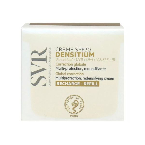 SVR Densitium Crème SPF30 Recharge | Soin anti-âge protecteur peaux matures | 50 ml