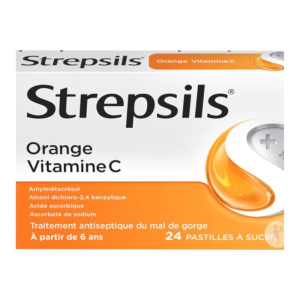 Strepsils | Pastilles antiseptiques pour mal de gorge dès 6 ans