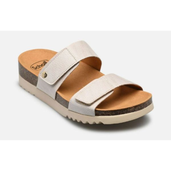 Scholl Lusaka 2.0 Ivory | T41 | Mules femme à semelle Bioprint®