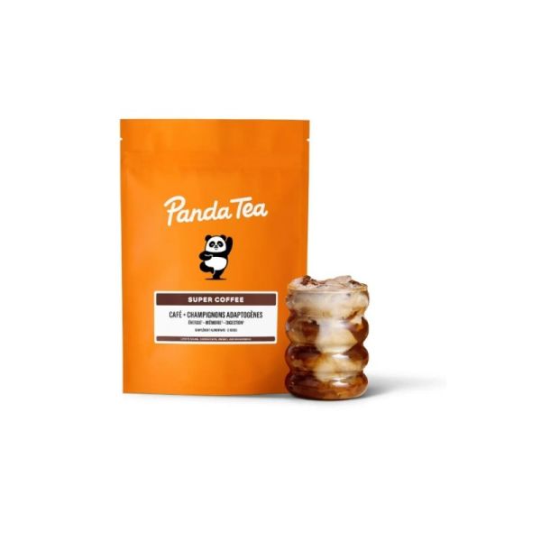 Panda Tea Super Coffee • Café aux champignons adaptogènes • Sachet