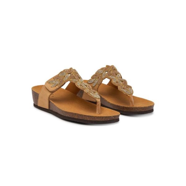 Scholl OTRANTO Flip-Flop Camel | Taille 37