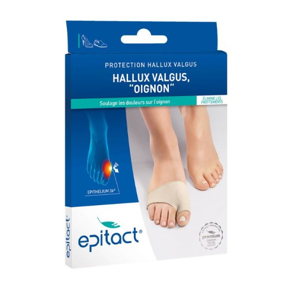 EPITACT Protection Hallux Valgus | Confort de l’oignon au quotidien | Taille M