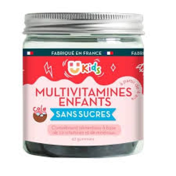 Les Miraculeux Multivitamines Sans Sucre Enfants pot 42 Gummies - Complément alimentaire
