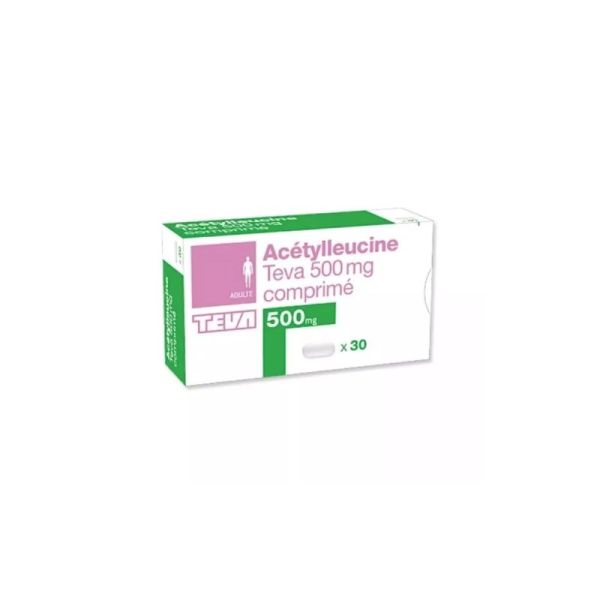 Acetylleucine 500 mg • Crise vertigineuse