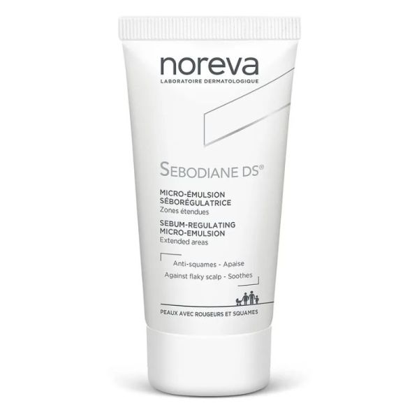 Noreva Sebodiane DS Micro-Émulsion Séborégulatrice | Rougeurs, squames et excès de sébum | 30 ml