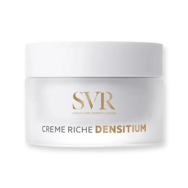 SVR Densitium Crème Riche | Crème anti-âge fermeté et densité pour peaux matures | 50 ml