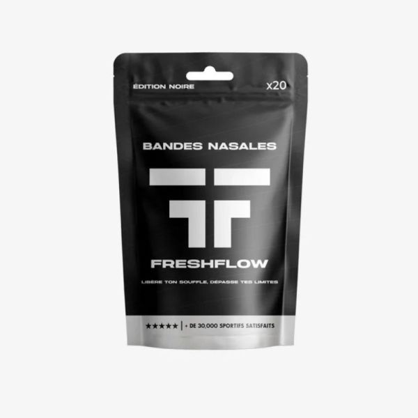 Bandes Nasales FreshFlow | Dilatateurs nasaux externes pour mieux respirer par le nez | 30 bandes nasales