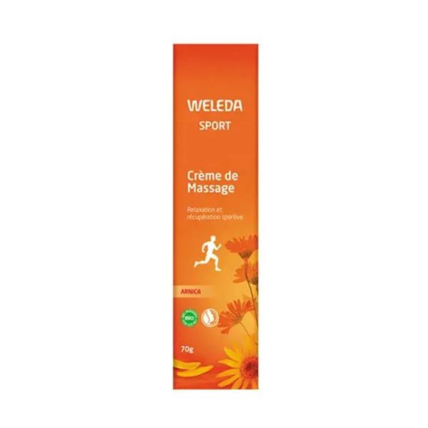 Weleda Crème de Massage Sport à l’Arnica | Détente musculaire | 70 g