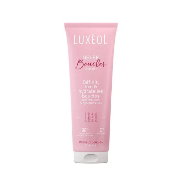Luxéol Gelée Boucles 250 ml | Définition & fixation des boucles sans effet carton