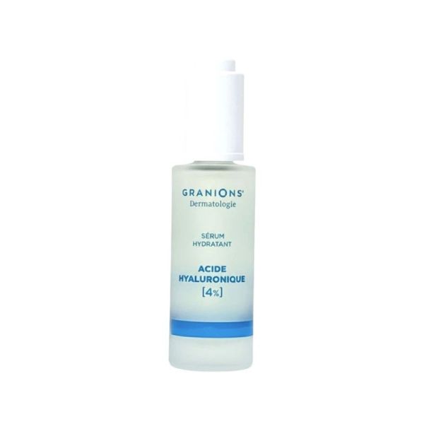 Sérum Hydratant Granions Acide Hyaluronique 4 % | Peau repulpée et lissée | 30 ml