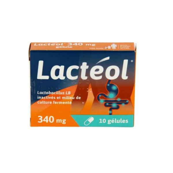 Lacteol Fort Gelu 340mg 10 Gel