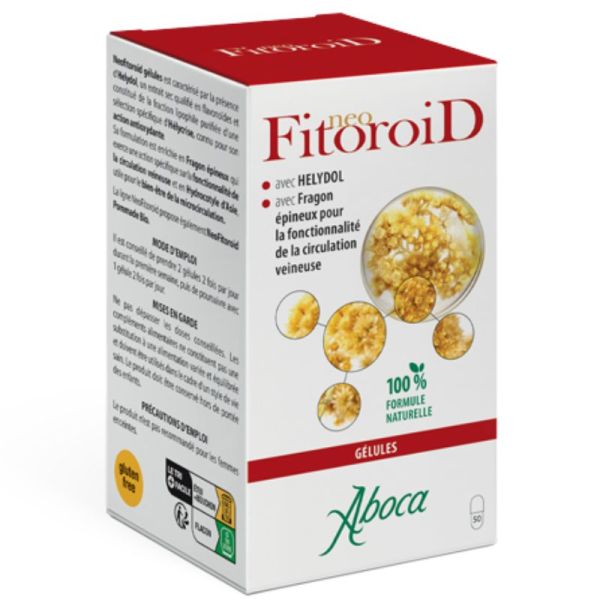 Aboca NeoFitoroid | Circulation veineuse et microcirculation | 50 gélules
