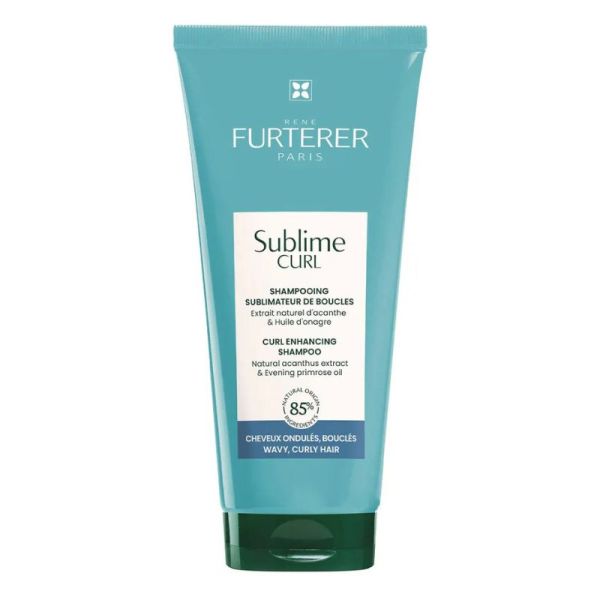 René Furterer Sublime Curl Shampooing Sublimateur de Boucles | Définition et brillance | 200 ml