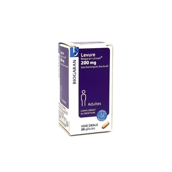 Levure 200 Mg 30 gélules