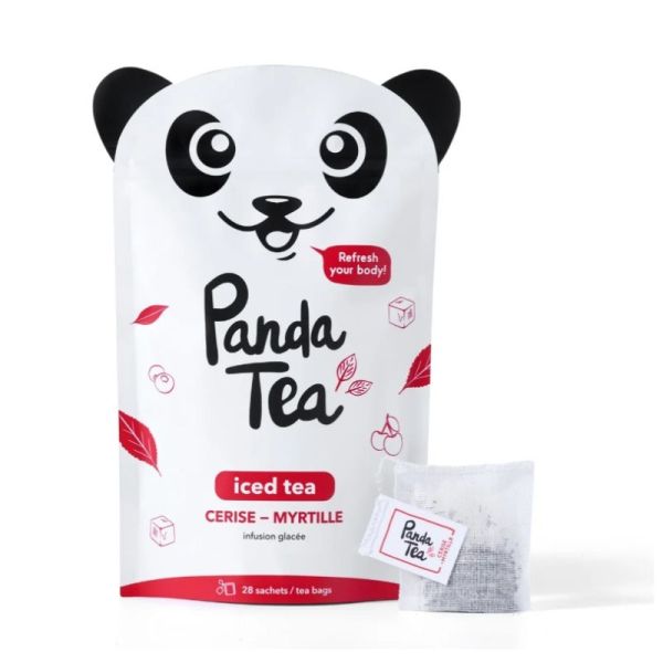 Panda Tea Iced Tea Cherry Sach 28