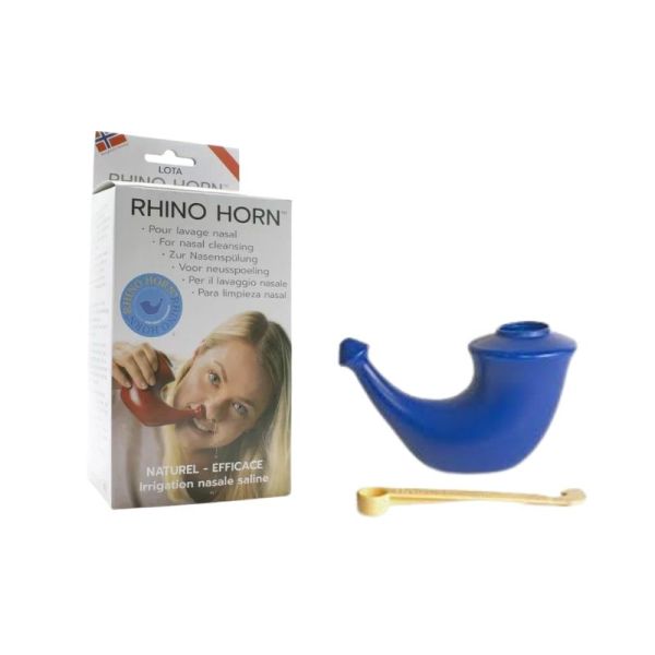 Rhino Horn Bleu | Lavage nasal naturel dès 12 ans