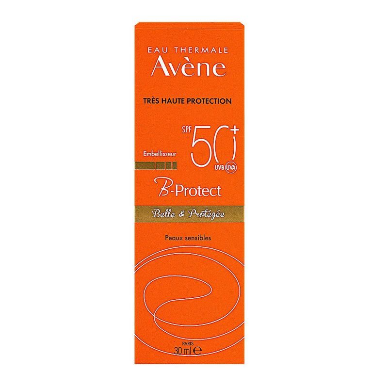 Crème Solaire Embellisseur Avène B-Protect SPF50+ - 30 Ml - Indice 50 - Pour Le Visage